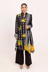 3 Piece Unstitched Embroidered Printed Lawn Suit CL-42331